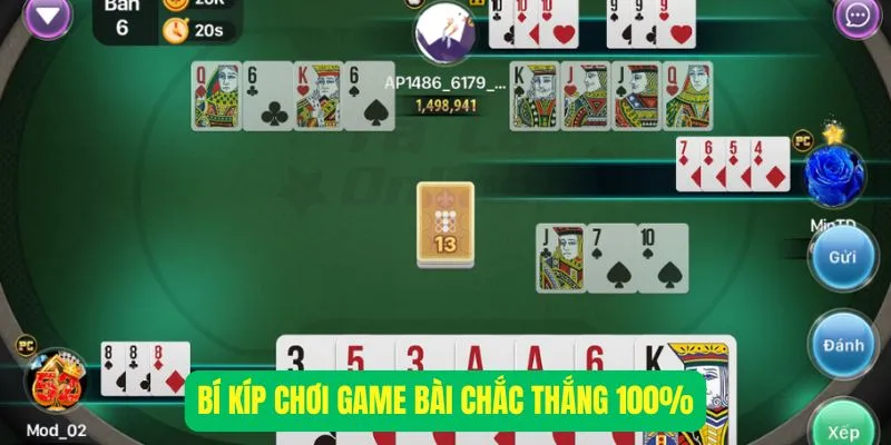 Bí kíp chơi game bài bet365 chắc thắng 100%